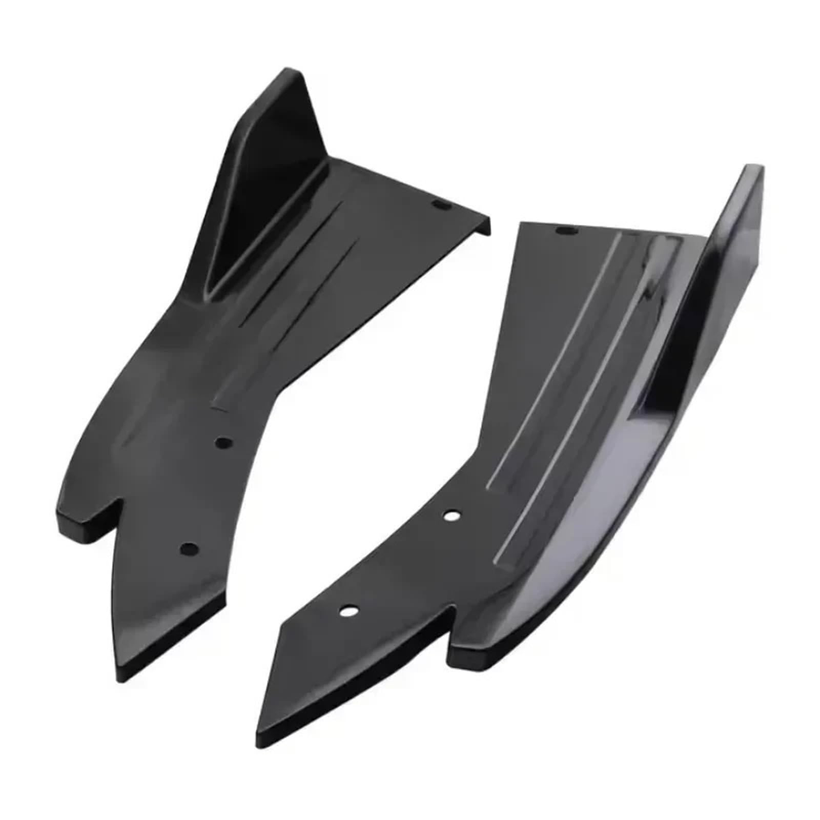 Spoiler tylnego zderzaka usta kompatybilny z F0rd Mondeo Fusion Focus Splitter dyfuzor zabezpieczenie przed zarysowaniem wykończenia boczna dokładka rozszerzenie Body Kit(Black)
