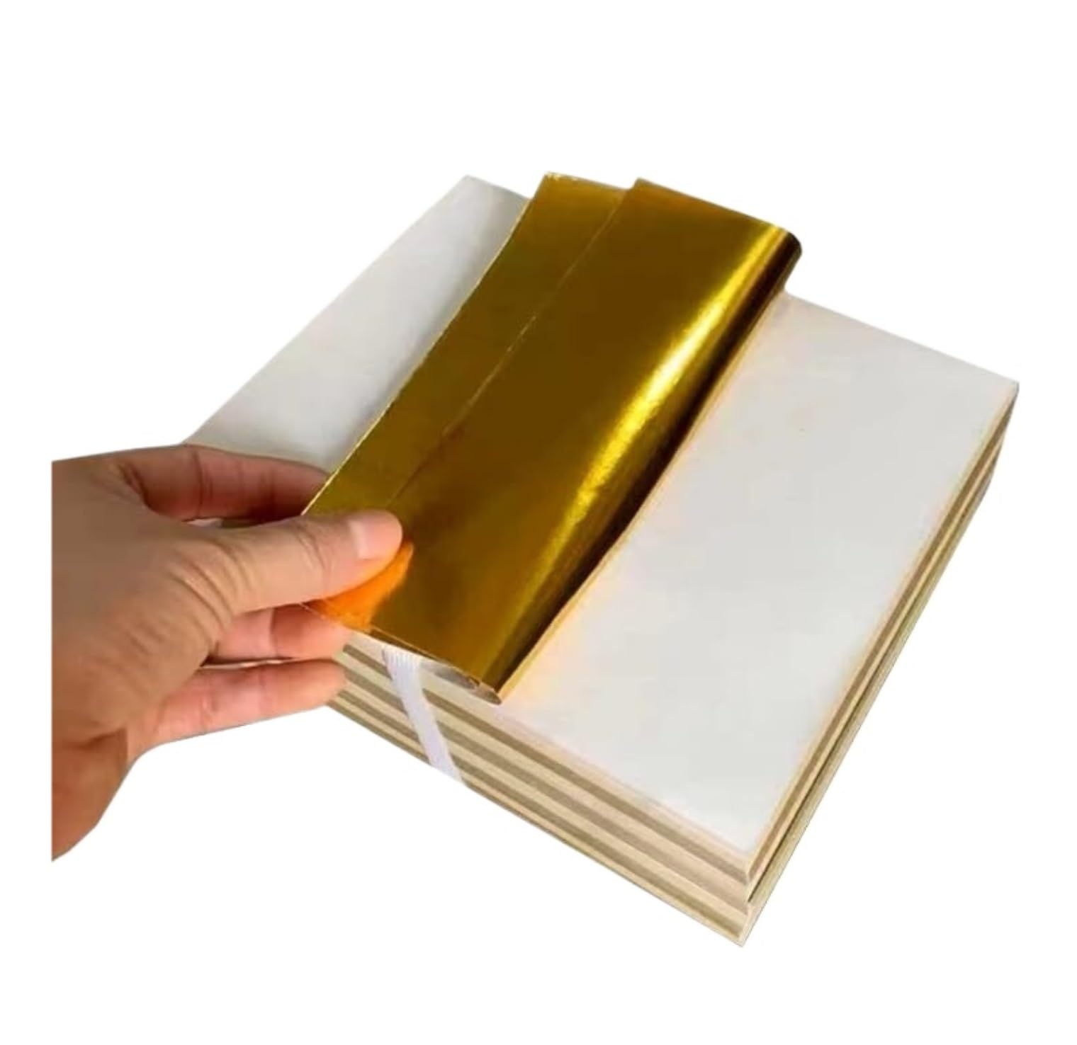 Papier d'encens chinois et fournitures pour sacrifices ancestraux de 1000 pièces 16x19CM