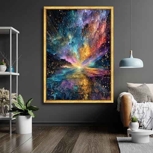 Décoration murale moderne pour habiller un grand mur blanc vide
