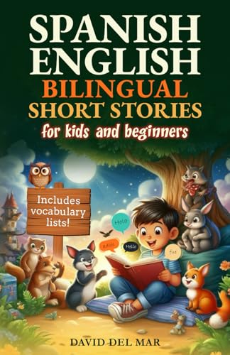 Image of Spanish-English bilingual short stories: For kids and beginners. Inlcudes vocabulary lists.