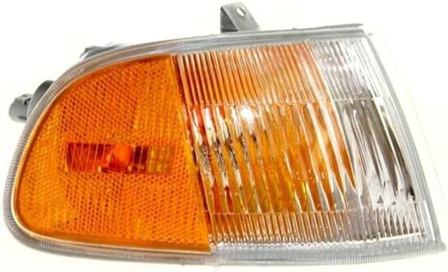 Fits Park Corner Light Turn Signal Marker Lamp Right Passenger Side Plastic Orange Clear-Lens Smooth F99CPCLTSMLRPS9295