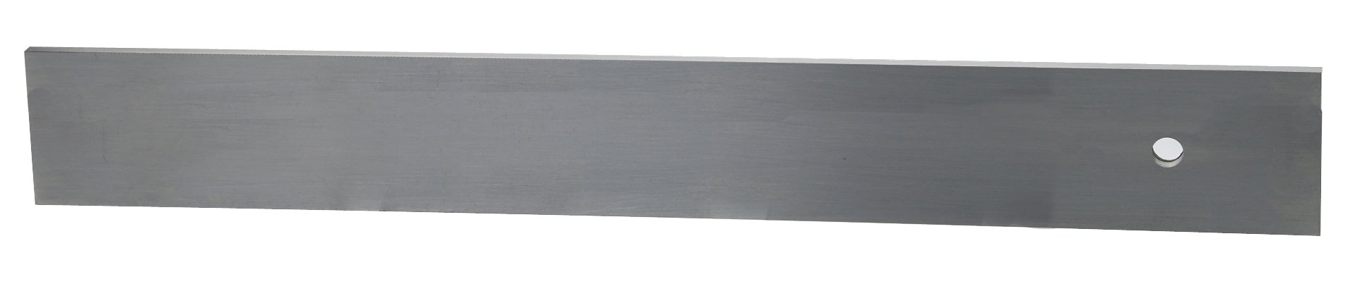 Règle d'atelier en acier spécial, poncé avec ou sans graduation Facettes, avec ou sans ligne en mm - Tailles : 300-1000 mm