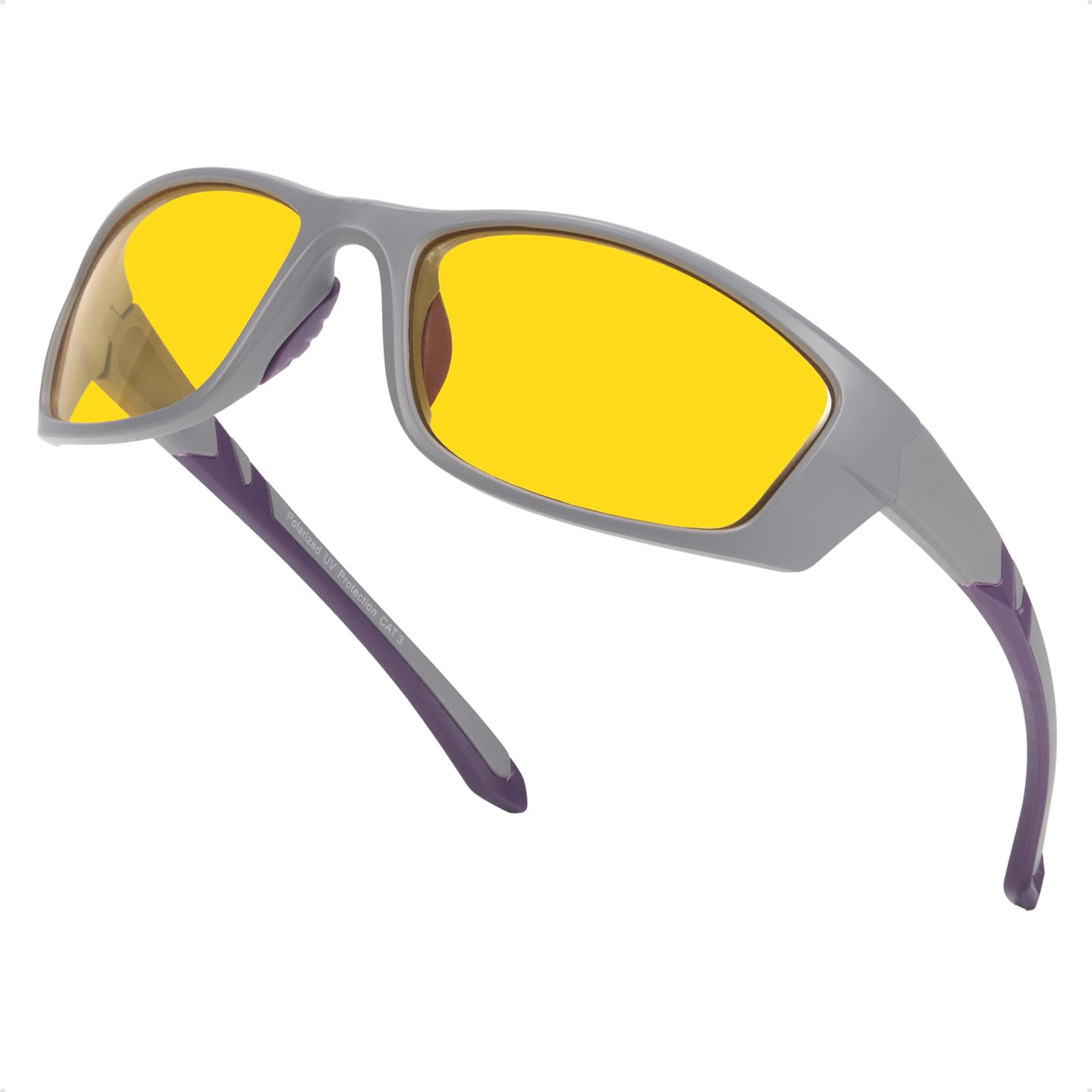 Night Vision Driving Glasses for Women, Sport Polarized Glasses Anti-Glare and Enhance Vision at Nighttime