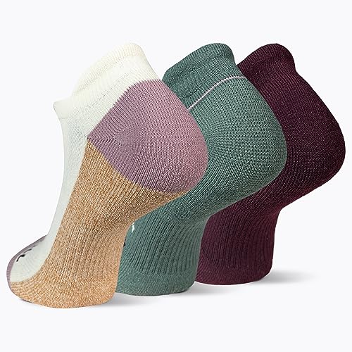 Image of Merrell Unisex Adult Cushioned Low Cut Tab Socks (3-Pair)