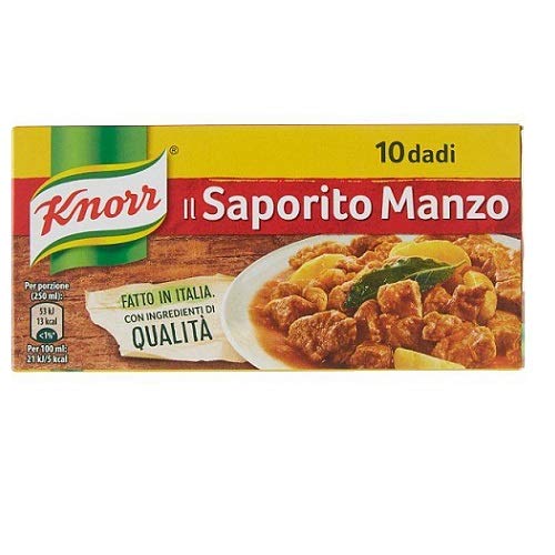 knorr dado saporito manzo brodo deliciosa carne de res cubo de sopa caldo 10 pz