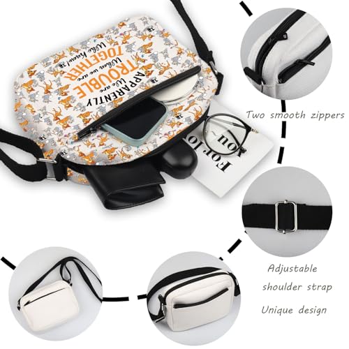 TGBJE Deer and Thumper Crossbody Bag Cartoon Movie Characters Gift Deer Fans Gifts Bunny Lover Grocery Bag3