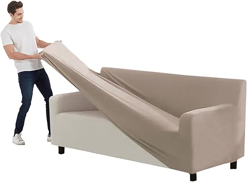 Miniatura 100 de Funda para Sofá de Terciopelo, Fundas Elásticas para Sofá para Funda Principal Separada/Respaldos y Cojines de Asiento, Funda para Sofá, para Fundas