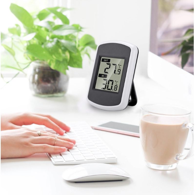 ABS Indoor Outdoor Thermometer Electronic Household Digital Display