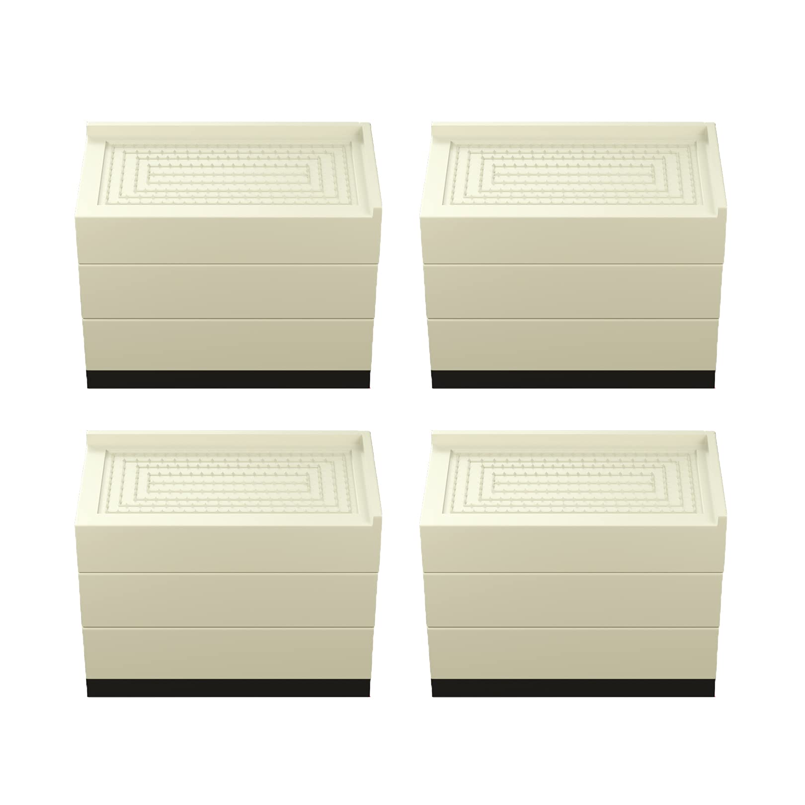 11,5 * 6 cm Elevadores para muebles Elevadores de cama Patas para muebles Patas para mesas Sillas Patas para gabinetes Patas antideslizantes para muebles Reemplazo Elevadores para