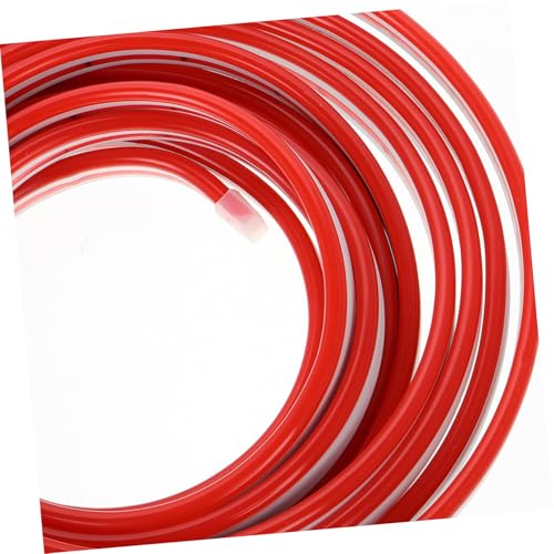 Tira de luz LED flexible de silicona roja 12V OSALADI miniatura 3
