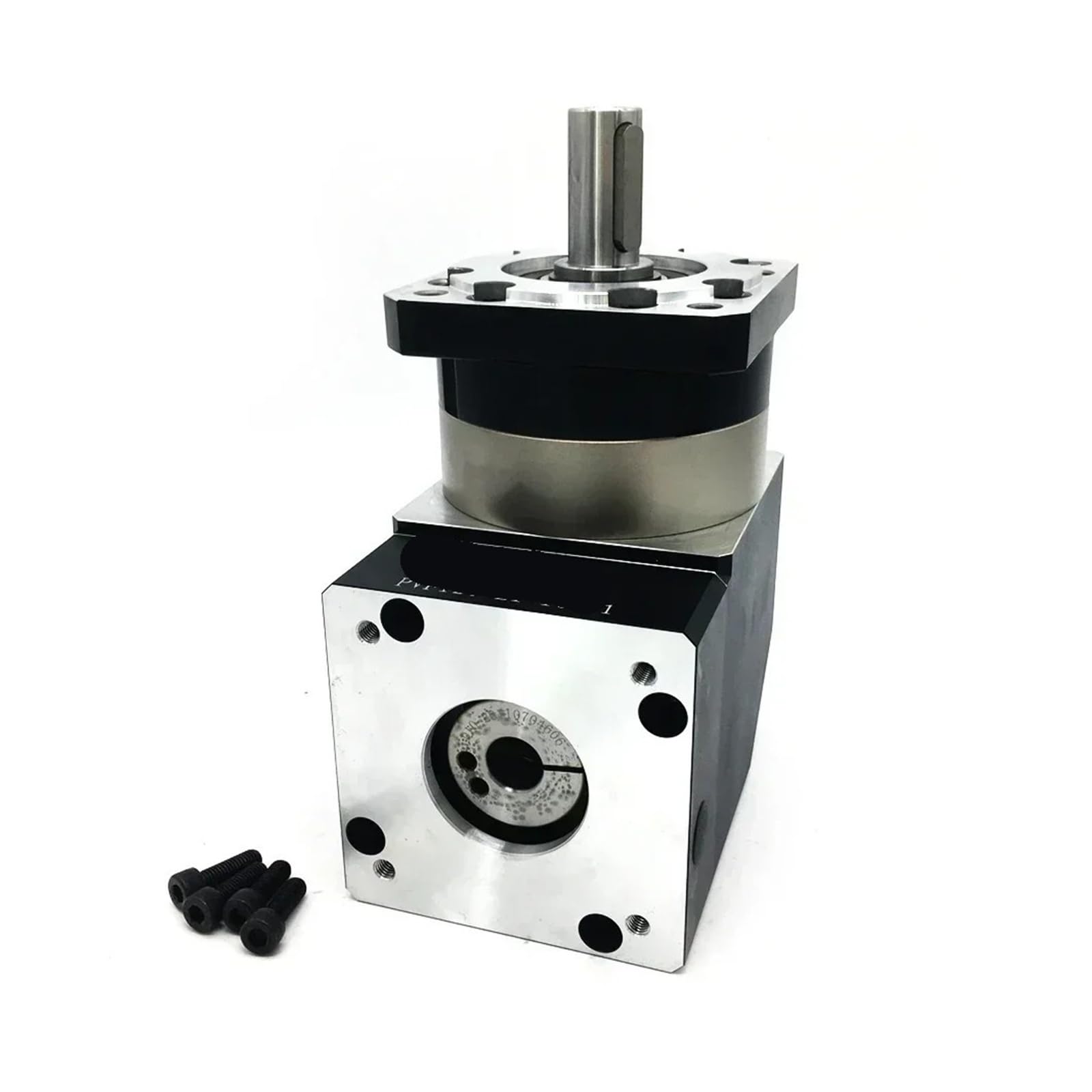 Planetengetriebe mit Eckverzahnung, Planetenrad 100/110/130 mm, Motoruntersetzung for 3-Phasen-NEMA42- und NeMA52-Schrittmotoren (1/1,5/2/3 kW Servomotoren)(B,Speed Ratio 4 to 1)