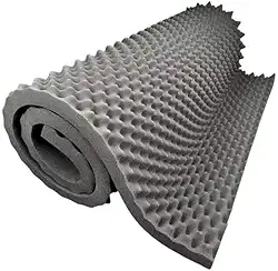 Colchão Caixa De Ovo Pillow -85cm X 185cm X 4cm Chumbo D13 / Verde D33 / Azul D28.colchão casca de ovo；colchonete casal dobravel；colchonete(CHUMBO CASAL D13)