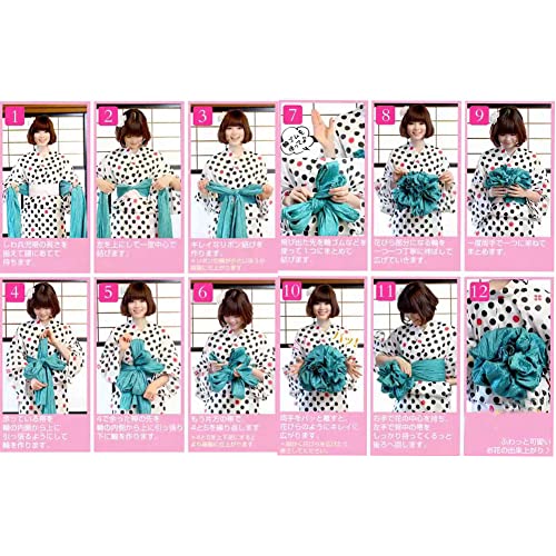 Crape Heko Obi Yukata Belt Kimono Waistband Japanese Cospaly4