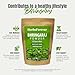 HerbsForever Bhringaraj(Eclipta Alba)-Whole Plant Powder Hair, Scalp & Liver Support Wild Harvested -Non GMO - 2X Potency| Ultra Clean| NO Sand & Mud | Steam Sterilized| 16oz-1LBS Ayurvedic Premium