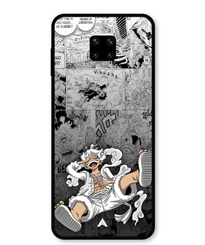 Image of Premium Anime 2 Case for Xiaomi Redmi Note 9 Pro (Glossy Finish) Soft-Touch Metal TPU Back Cover, Shockproof, Designer, Aesthetic Mobile Phone Case