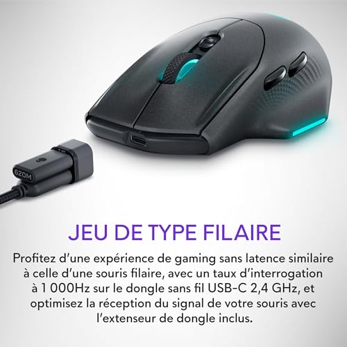 Alienware Wireless Gaming Mouse - AW620M