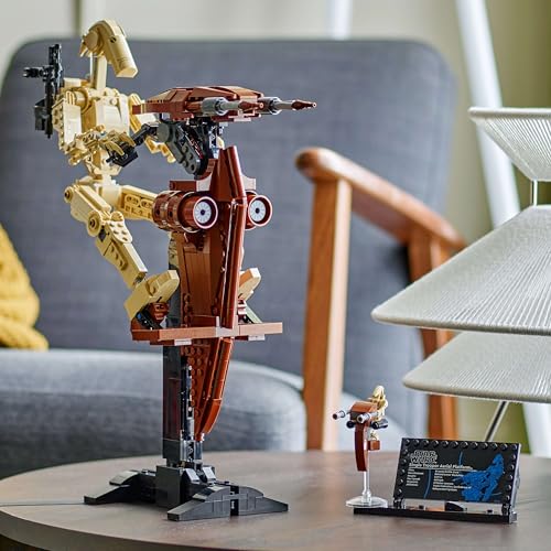 Image of LEGO Star Wars: The Phantom Menace Battle Droid with STAP Set 75428 Building Blocks Toys for 12+ Gift for Boys and Girls