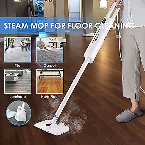 Moolan Steam Mop, 12in1 Floor Steam Cleaner with Water Filtration