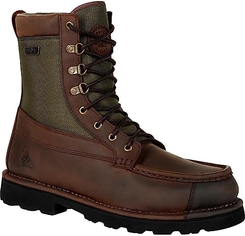 best upland bird hunting boots that will change your outdoor experience 4 ROCKY Upland Waterproof Outdoor Boot, Brown, Size 11(M)