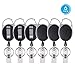 Produktbild Ottemax, Marke mit Haltegurt und Clip, einziehbarer Halter mit Karabiner-Clip, Kartenhalter, Schlüsselring für Ausweis, Schlüssel, Ausweishalter und Gürtelclip-Befestigung, 6 Stück