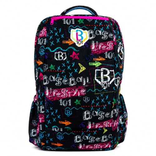 Baseball Lifestyle 101 Chalkboard Backpack