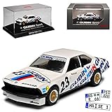 bmw csi 635 for sale Aus Plastik mit Plastikteilen B-M-W 6er 635 CSI E24 Coupe Weiss Meister 1984 Strycek 1975-1989 H0 mit Sockel und Vitrine 1/87 Herpa Modell Auto mit individiuellem Wunschkennzeichen