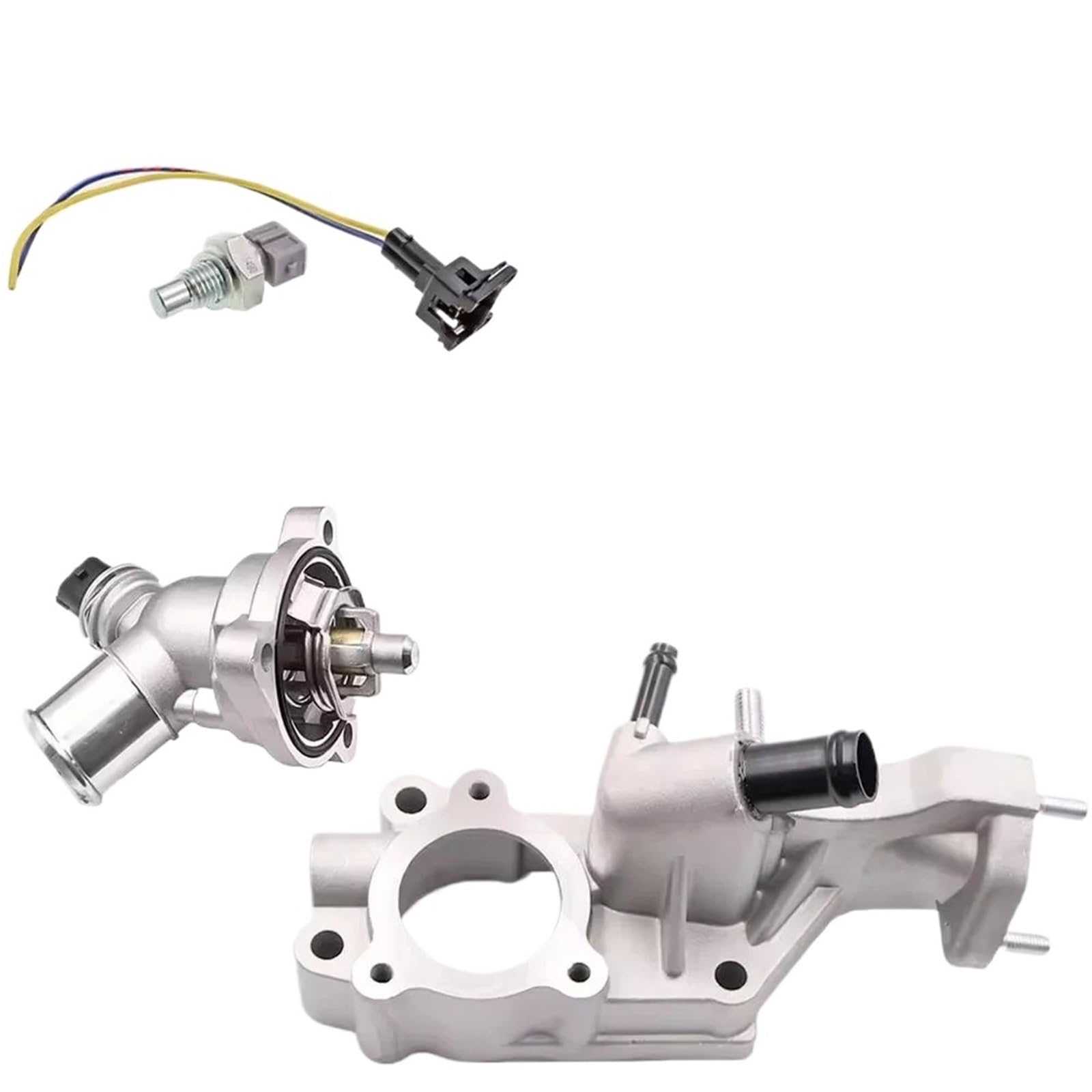 engine cooling systems 24101252 25192923 Engine Coolant Thermostat Housing Fit For Chevrolet Spark M300 B12D1 1.0 1.2 2010-2015 96437895 96988257(25192923 96815490)