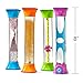 hand2mind Sensory Fidget Tubes, Calming Toys for Kids, Occupational Therapy Toys, Play Therapy, Stress Relief Toy, Comfort Items for Anxiety, Calm Down Corner Supplies (Set of 4)