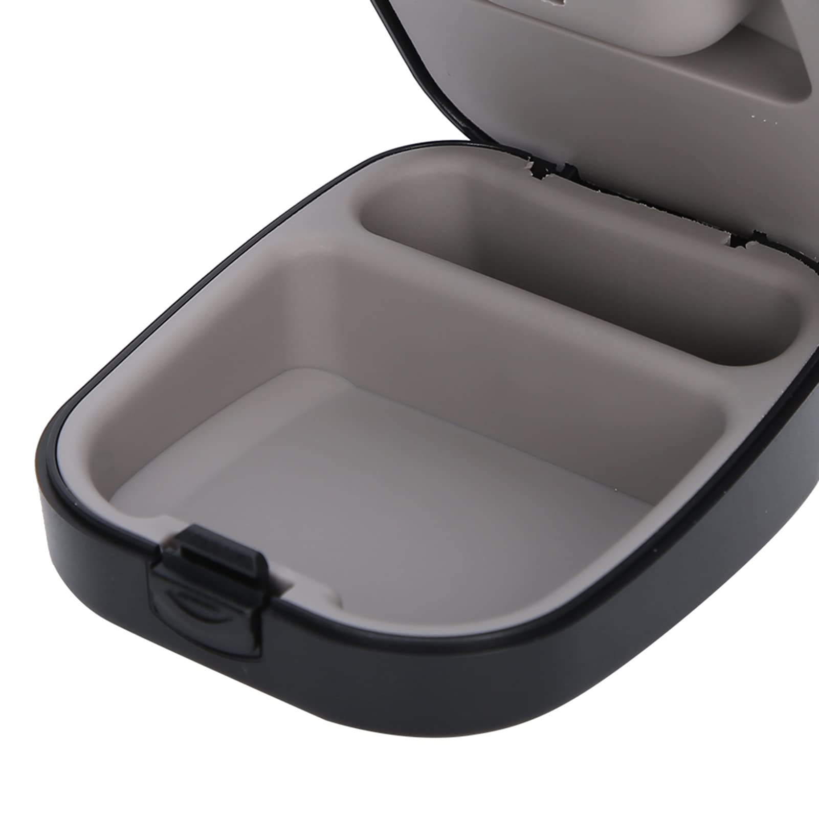 Estuche Duradero Para Audífonos, Resistente Al Agua, Portátil, Resistente A Caídas, Caja De Almacenamiento Para Audífonos(Negro)