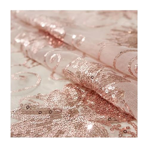 Nappe de Table à Paillettes Or pour Décoration de Noël et Fêtes - 6