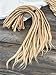 Sand Gold Blonde Real Human Hair Dreadlock Extensions 10 Strands Single ended Full Handmade Locs Soft Natural Human Hair Dreads 7-8 mm / 0.3