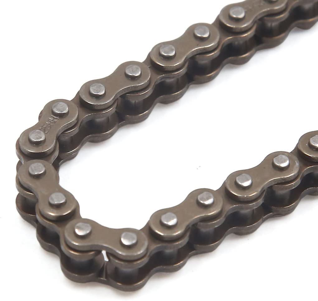 XYWHPGV Motorcycle Dark Gray Metal 98 Link Engine Cam Timing Chain