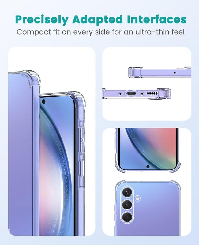 Image of Case Creation Brand - Mobile Cover for Samsung Galaxy A35 5G (Soft & Flexible Back Case), Transparent