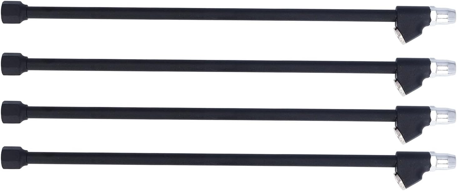 4Pcs Head Air Chuck Closed Straight Foot Tire Chucks Pneumatic Double Head Accessories Extended Sprinkler Heads