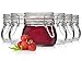 Bormioli 6er Set Bügelverschlussgläser Fido 500 ml Rocco, Vorratsgläser, Drahtbügelgläser, Einmachgläser, Glas, transparent, 6 x 500 ml ml Glas günstig Kaufen-Bormioli 6er Set Bügelverschlussgläser Fido 500 ml Rocco, Vorratsgläser, Drahtbügelgläser, Einmachgläser, Glas, transparent, 6 x 500 ml