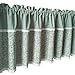Produktbild NSAIH Halber Vorhang,Dekoration/Kleiner Vorhang,Art und Weise/Kurzer Vorhang,Amerikanischer Hirtenart,für Küche/Kamin/Kaffee/Badezimmer/Stoffvorhang,1pcs