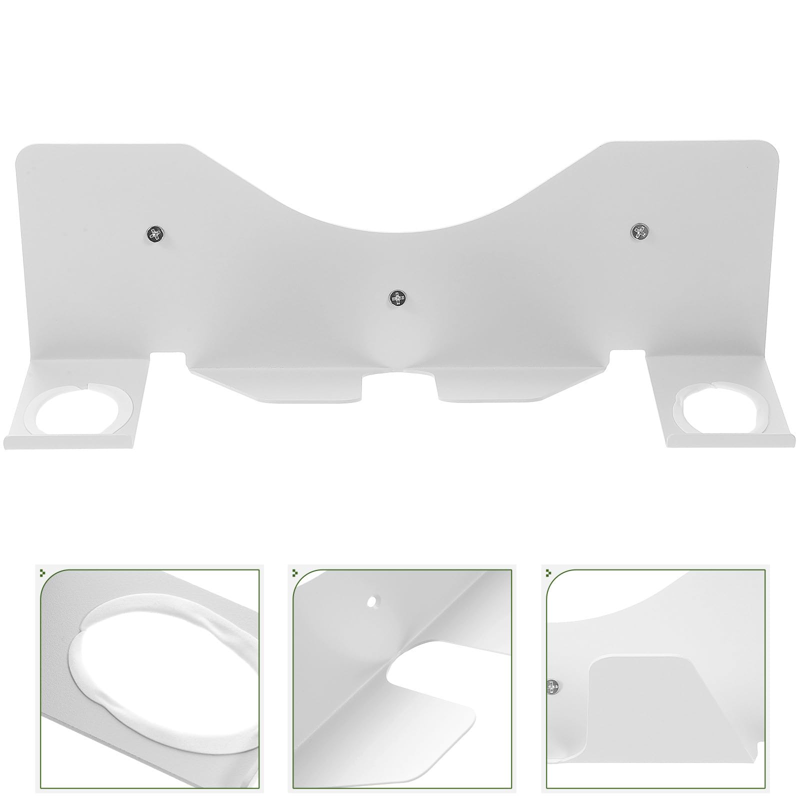 Supporto da Parete per Visore Vr in Ferro Bianco, Organizer Salvaspazio e Portatile per Controller Vr, per Uso Quotidiano e Negozio
