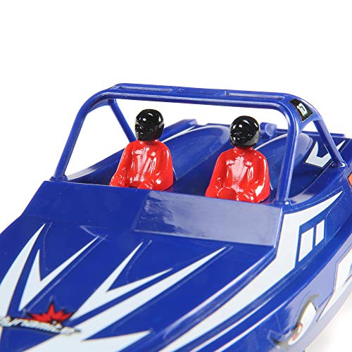 Pro Boat Sprintjet 9\" Self-Righting Deep-V Jet Boat Brushed RTR Ready to Run Blue PRB08045T2