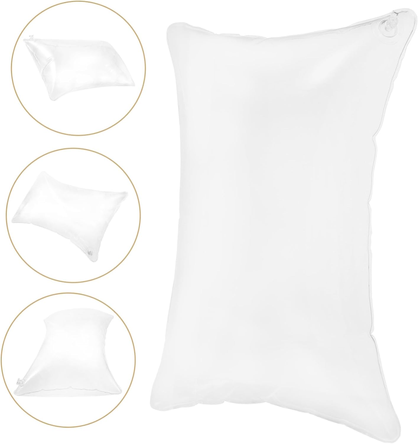 4pcs Camping Pillow Insert Inflatable Pillow for Airplane Travel Leg Support Outdoor Cushion