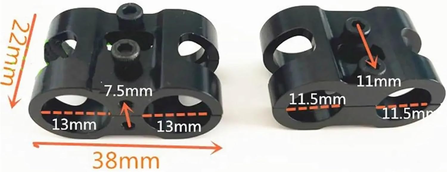 DIY AS150 Plug Fixed Seat Metal Holder Mount For RC Quadcopter Agriculture UAV Drone Frame