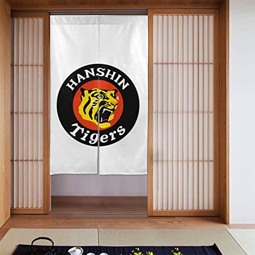 阪神タイガース のれん暖簾 四季兼用 簡単取り付け 玄関目隠し 寝室 浴室用 湯 リビング階段 お部屋の間仕切りドアカーテン