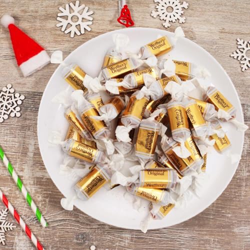 Werthr's Original Chewy Caramel Candy 1 Pound Individually Wrapped Healthy Sweet Caramel Bites, Melts in Your Mouth in a Satisfying Creamy Way - image 7
