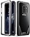 Galaxy S9 Case, Poetic Guardian [Scratch Resistant Back] [360 Degree Protection] Full-Body Rugged Clear Hybrid Bumper Case with Built-in-Screen Protector for Samsung Galaxy S9 Black