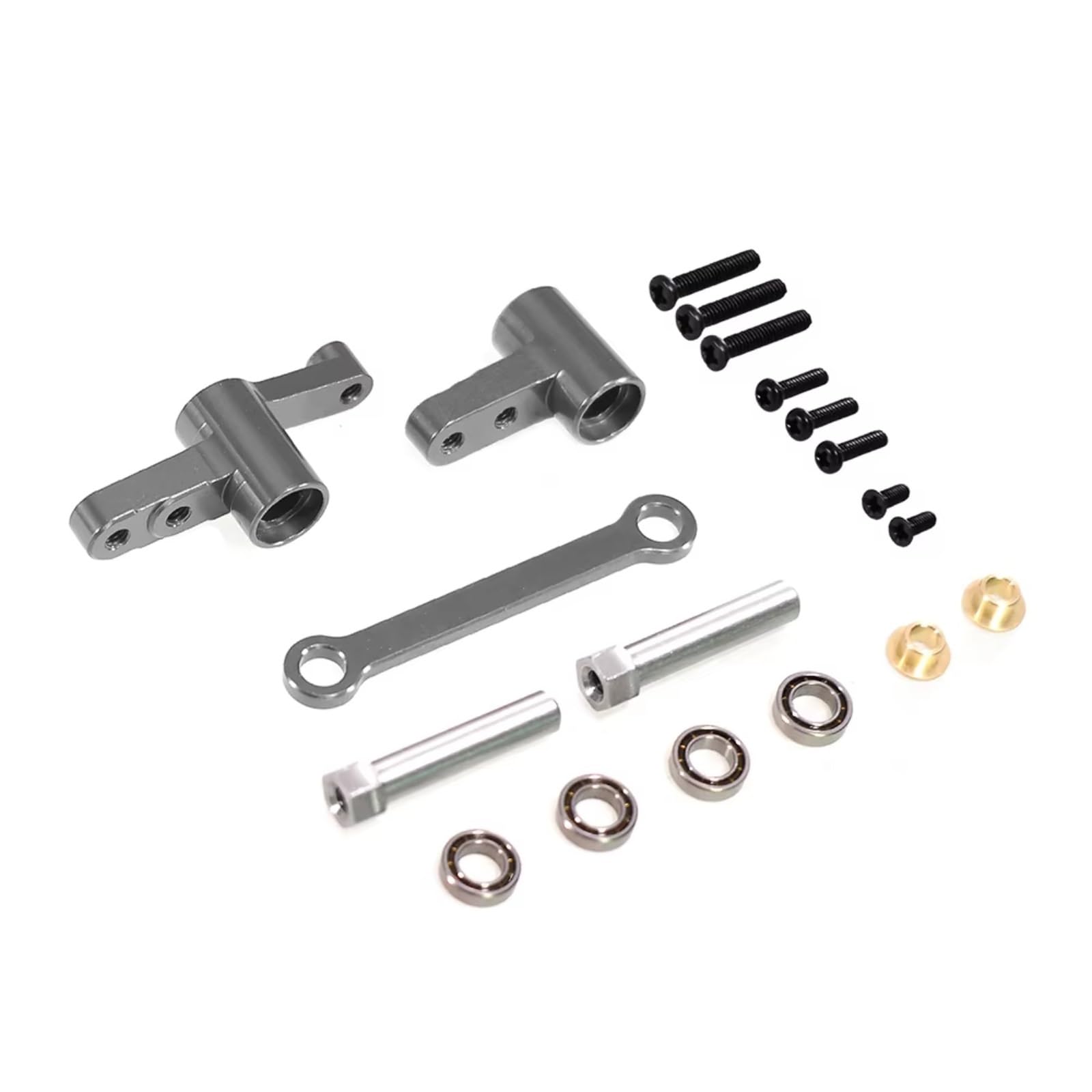 Piezas Coches RC Para MJX 14211 14209 14210 16207 08 09 10 H16 Metal Amortiguador Hidráulico Coche Teledirigido Piezas De Mejora(Champagne)