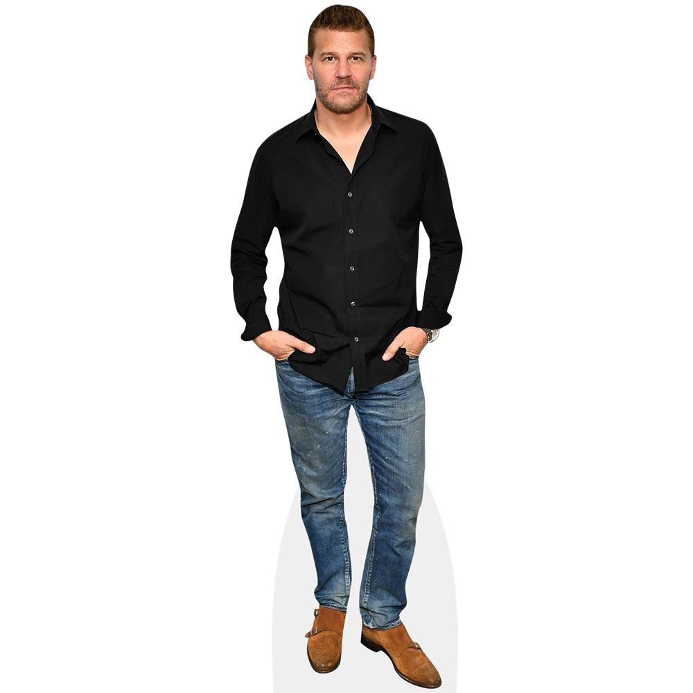 Celebrity Cutouts Mini Size Cutout David Boreanaz (Black Shirt)