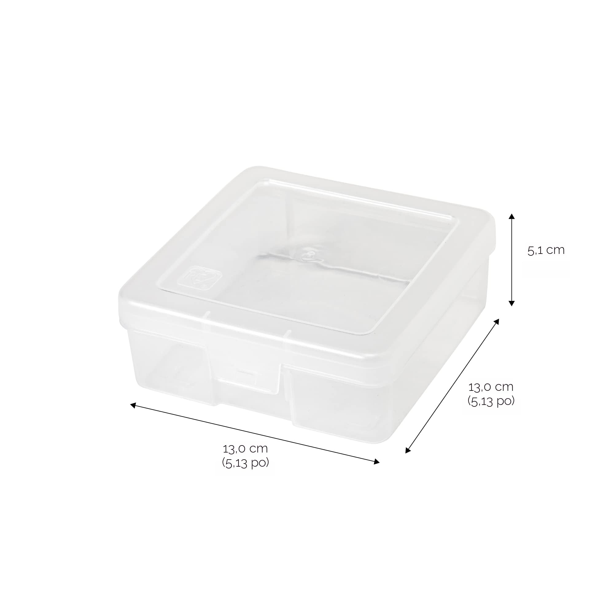 10 Pièces De Petite Boîte De Rangement Mini Organisateur En