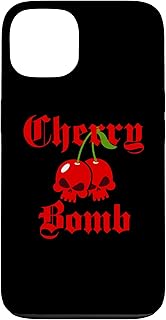 Old English Cherry Bomb Skulls Case for iPhone 13