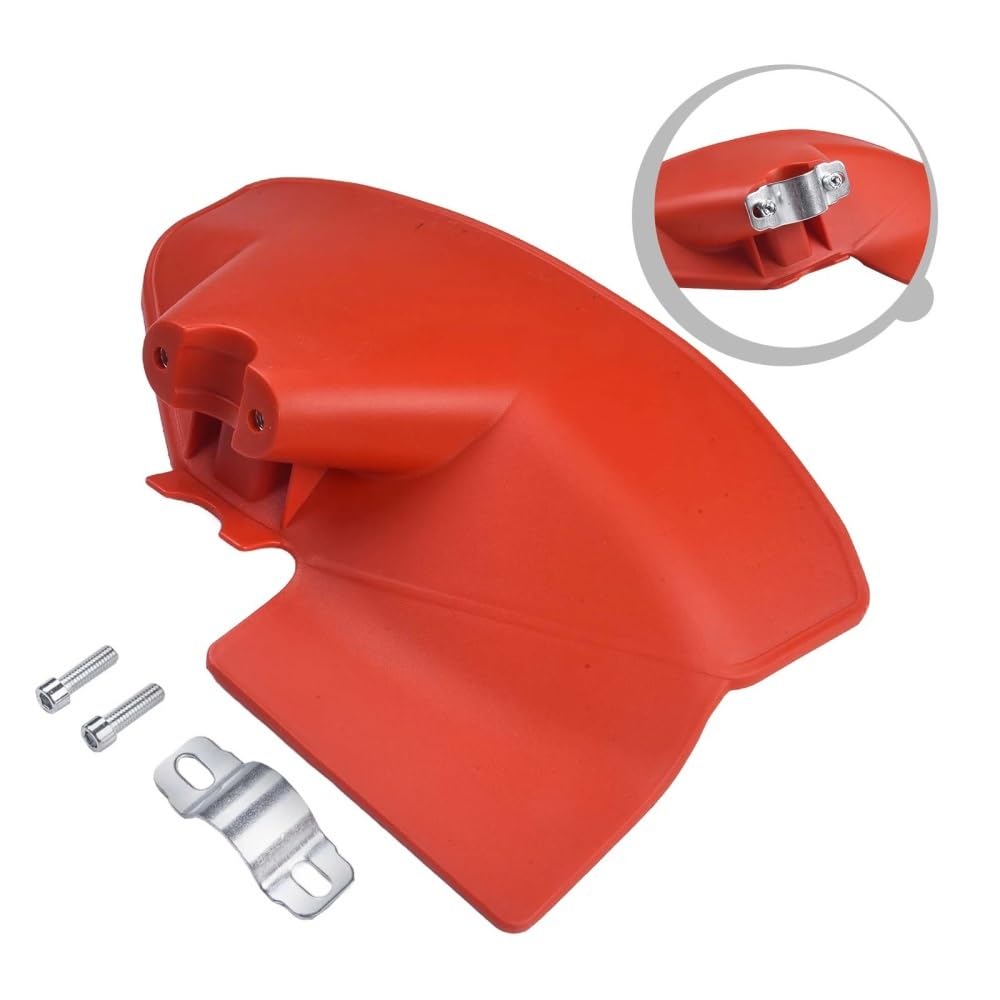 Protector de Repuesto for cortacésped (280 x 170 mm), Compatible con desbrozadora de Eje de jardín de 24, 26 y 28 mm.