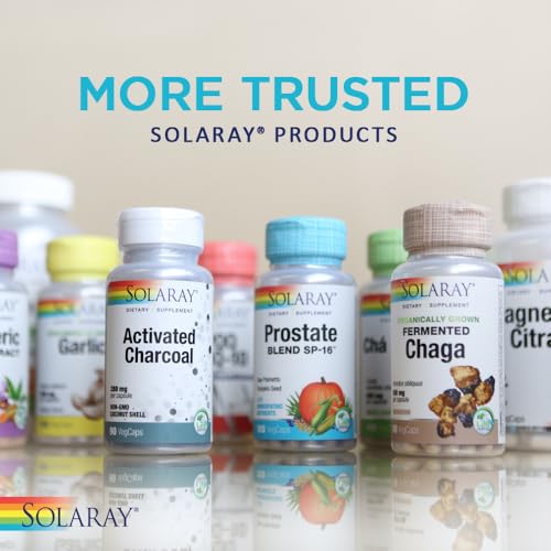 SOLARAY Butterbur Root Extract 50 mg Supplement for Men & Women - Powerful Herbal Support, Vegan Butterbur Capsules - 60 Veg Caps