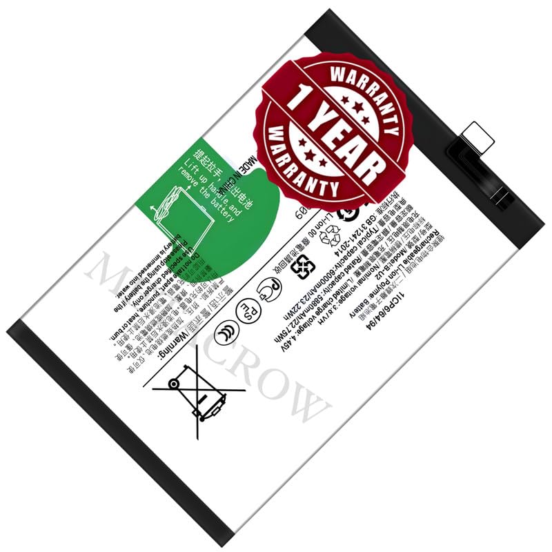 Image of Original B-U2 Battery Compatible for Vivo T2x (V2188A) - (6000mAh) - 1 Year Warranty JK1